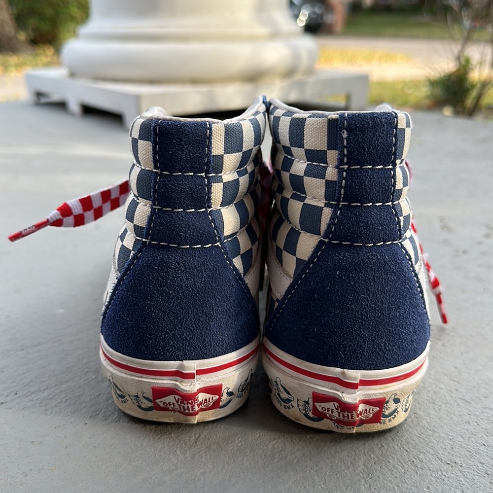 VANS BMX SK8-HI REISSUE 'TRUE BLUE, MEN 6.5 OR WOMENS 8 PLEASE READ - Picture 5 of 8